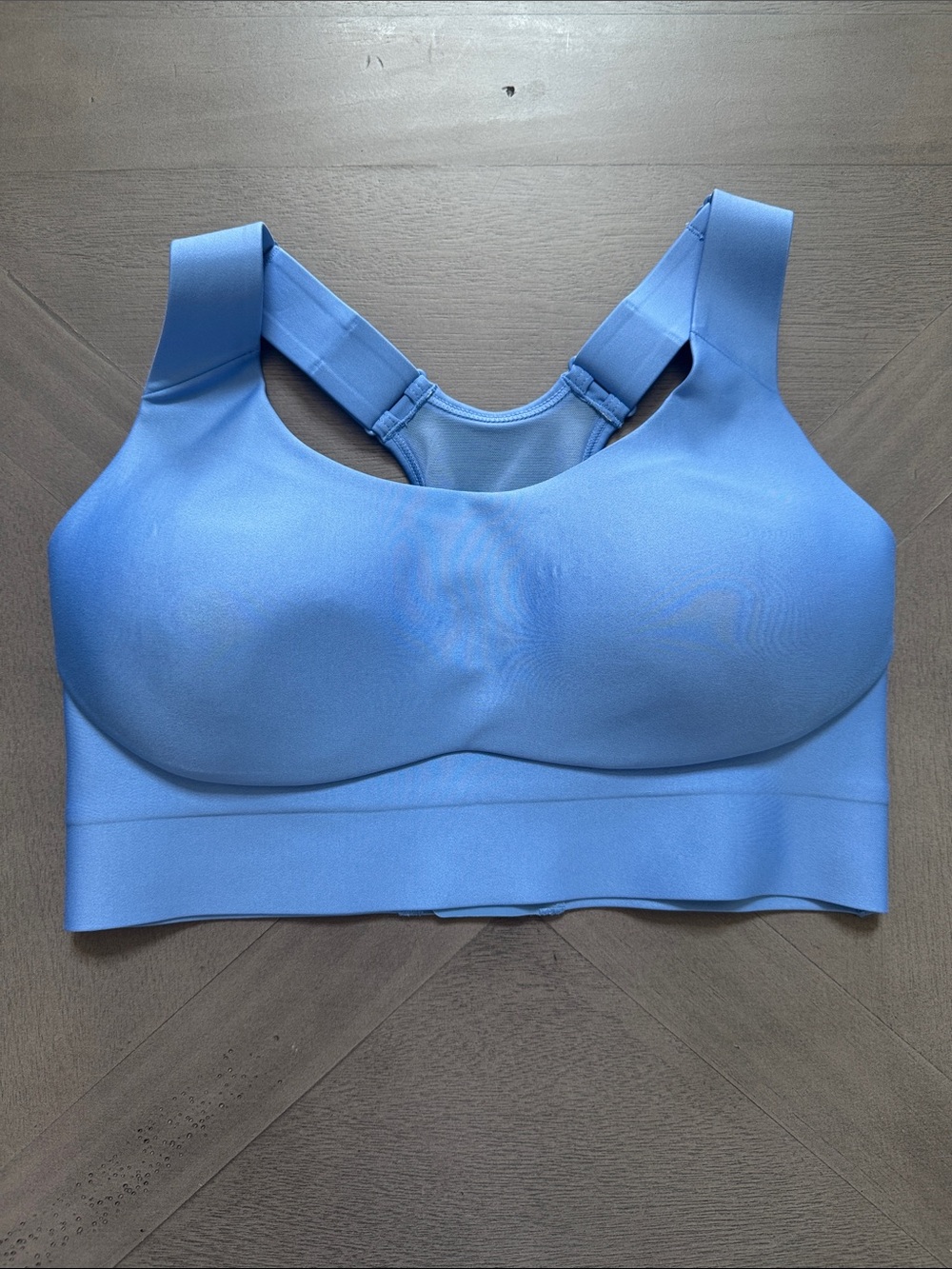 Alo Yogo Empower Bra Crystal Clear Blue